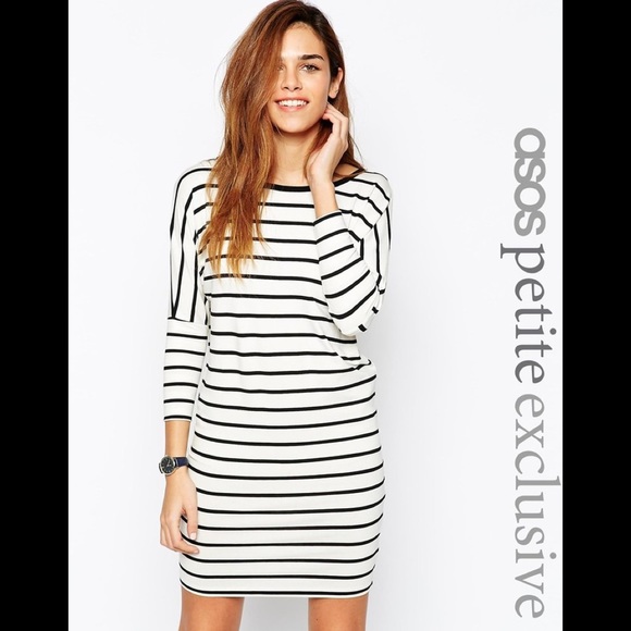 petite jersey dress